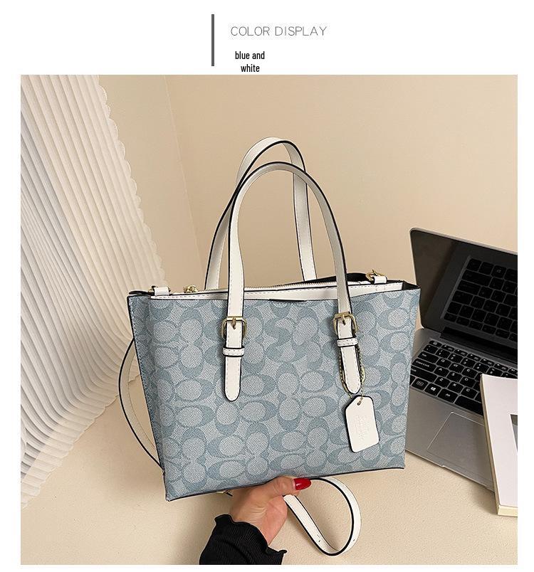 2025 Damen Retro Kirschdruck Tragetasche: Schulter- und Umhängetasche mit großem Fassungsvermögen