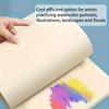 100 Sheets A4 Acid-Free Watercolor Paper for Wet Dry Media Artists Beginners Professionals Use