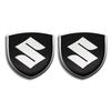 3D Metal Styling Badge Car Body Fender Decoration Shield Stickers For Suzuki Swift Jimny Vitara Samurai Baleno Alto Antelope SX4