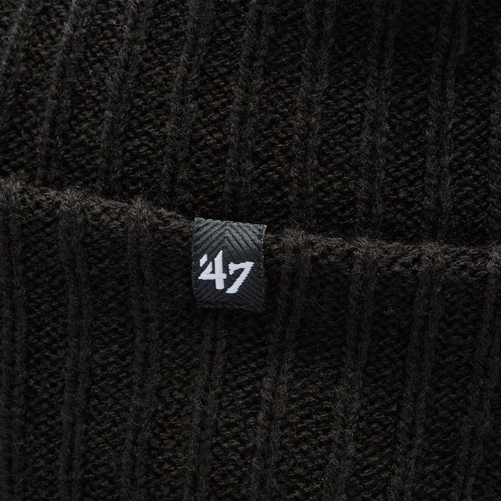 Forty Seven Dodgers Knit Free 47brand486 '47 Cap/Beanie, Men's, Size, Black/Navy,