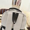 Backpack Large Capacity Student Schoolbag Color Contrast Backpack