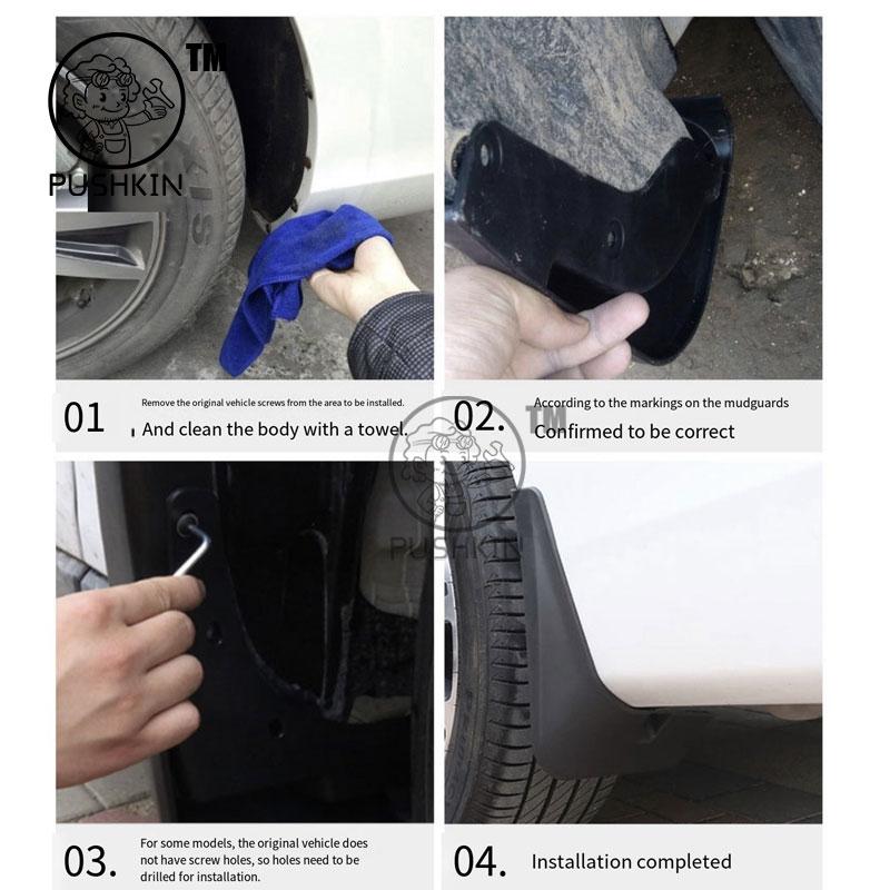 Car Mudguards Mud Flaps For Jaecoo J5 5 E5 EV 2026 2027 Front Rear Wheel Mudguard Splash Guard Fender Mudflaps Auto Accessories