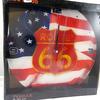 Les Trésors De Lily [L5916] - Wall Clock 'Route 66' US Flag 30 Cm