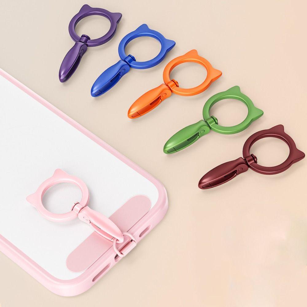 

Stainless Steel Phone Lanyard Gasket Patch 360° Rotatable Phone Tether Tab чорний