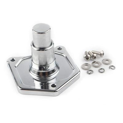 Harley Solenoid Cover Starter Push Button Switch 1.2k/v 1.4k/v Aluminum Compatible with Harley Sportster Big Twin Dyna