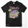 Korean High-quality Loose T-shirt for Men, Slipknot Animated Series T-shirt, Short-sleeved with Cartoon Print for Men and Women, Loose T-shirt