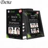Dexe Doğal Siyah Saç Boyası Yıkama - Gri Kapatıcı için Onlu Paket Tarak, Saça Nazik