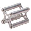 Brushless Motor Cross Mount Aluminum Alloy X Type Fixed Motor Mount Cross Holder for Replacement