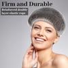 100PCS Disposable Bouffant Caps Stretch Net Hair Head Covers Non Woven Fabric Dust Strip Hats Cooking Kitchen Bathroom Supplies