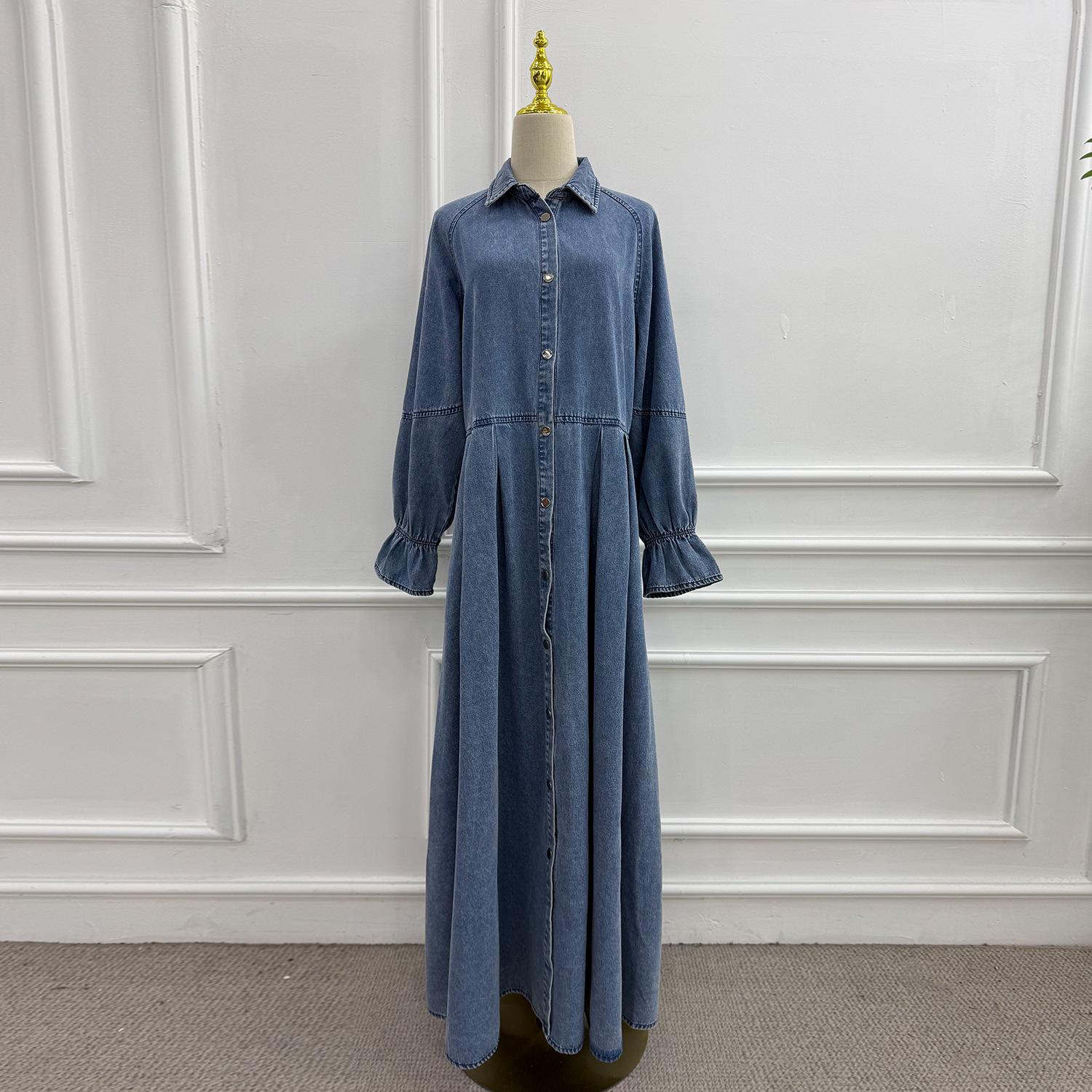 Aiyirui Commuter Denim Dress 1164 S (52)