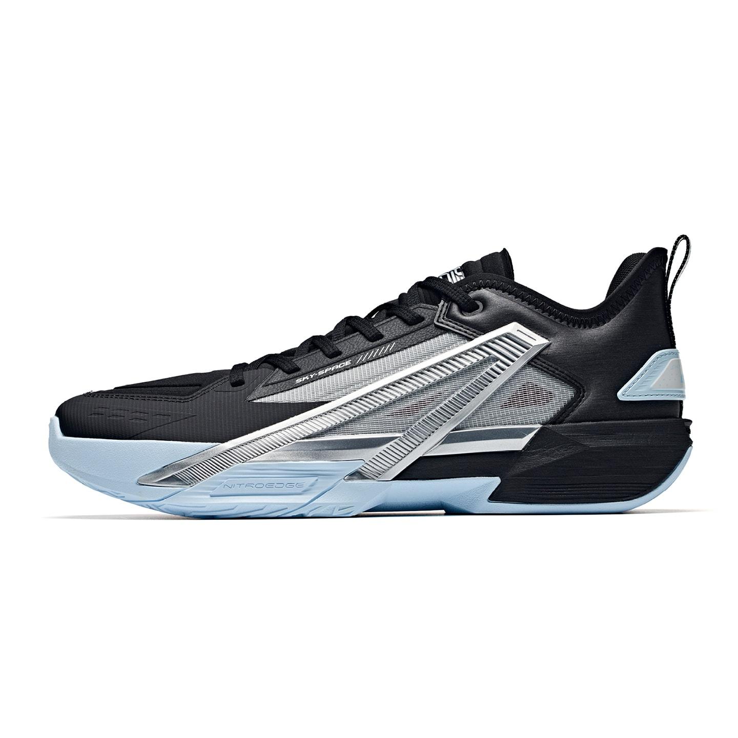 Chaussures de Basketball ANTA Airspace 7 Homme Basse Noir/Argent de Base-5 41