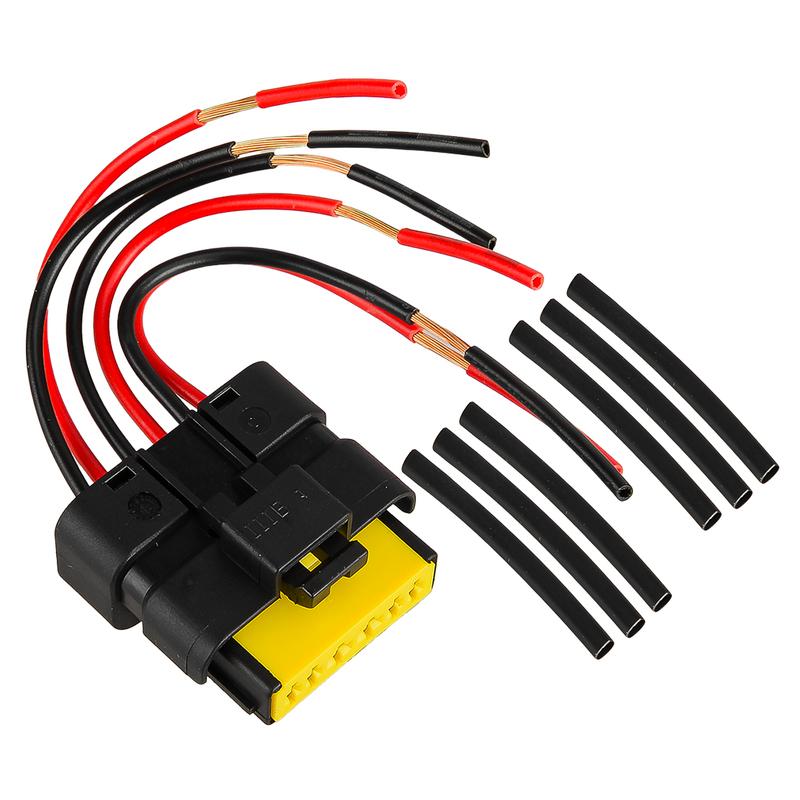 6 Wires Tail Light Plug Cable Connector Fit for Nissan Sunny March Qashqai Murano Teana Tiida Sylphy Livina Bluebird Kicks Cima
