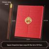 ZISIZ 10 Pairs Gold-Plated Wenge Wood Chopsticks Gift Set