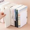 1pcs Simple Ins Wind Book Stand L-shaped Desktop Stand Student Book Block Large Thickened Storage Rack Stationery