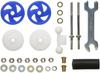 Tamiya Mini 4WD Special Edition Large Diameter Stabilizer Head Set 17mm Blue 95430 Product