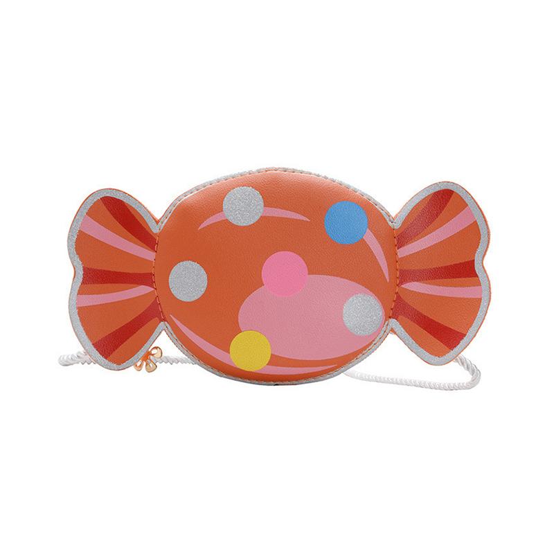 Kinder Süße Bonbon Umhängetasche Mädchen Crossbody Tasche Messenger Bag PU Leder Kleine Handtasche Taschen Münzbörse