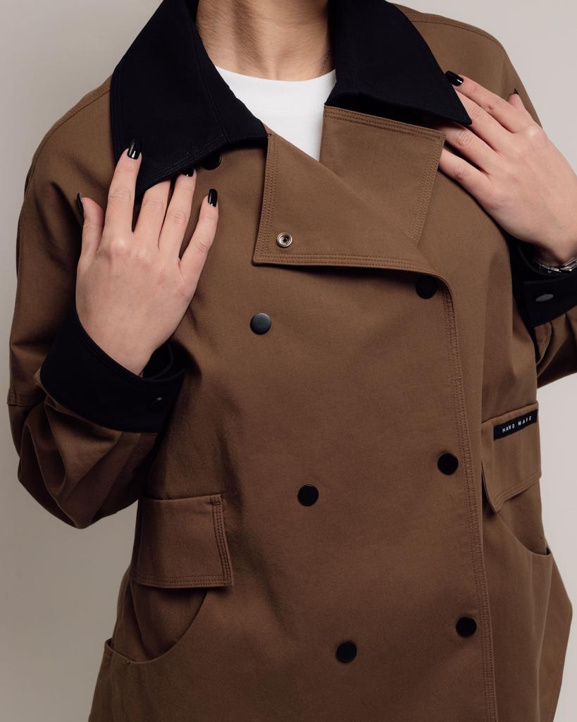 Windbreaker Clasna 229008 46 Brown