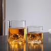 Creative Luxury Glass Mountain-View Cup for Coffee, Green Tea & Beverages