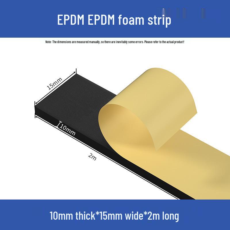 Self-adhesive EPDM Foam Sealing Strip for Cabinets and Electrical Boxes
