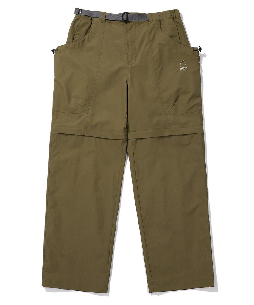 SIERRA DESIGNS Gigawatt 2Way Convertible Pants (Semi-Wide Fit) Khaki