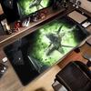Overwatch Genji game Beautiful patternsOffice Computer Desk Mat Table Keyboard Big Mouse Pad Laptop Cushion Nonsl-ip Decor