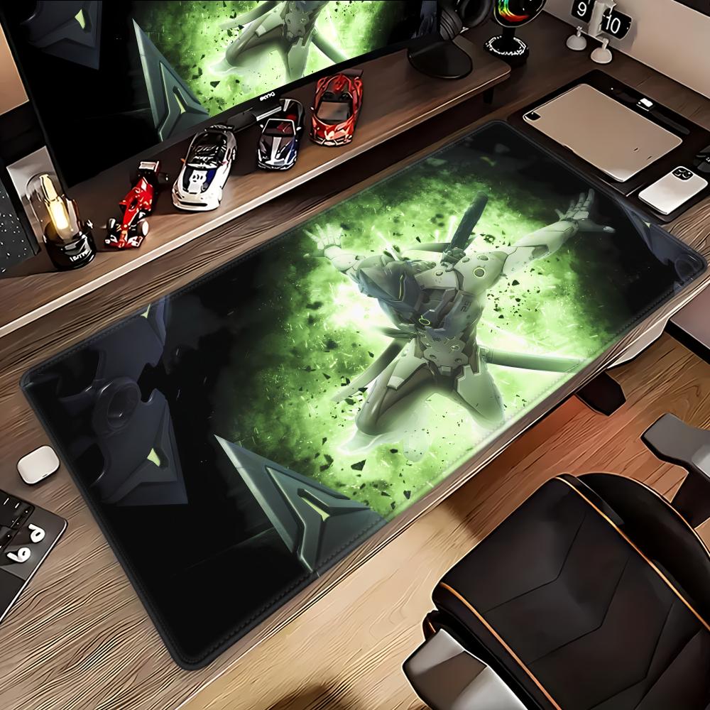 Overwatch Genji game Beautiful patternsOffice Computer Desk Mat Table Keyboard Big Mouse Pad Laptop Cushion Nonsl-ip Decor