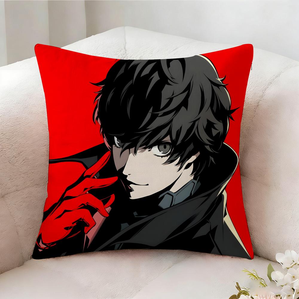 PPersonaS ANIME Pillow Case Pillowcase Doublesided Printed Sofa Cushion Bedroom Headboard Pillow