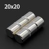20x20mm Powerful Neodymium Magnet N35 NdfeB Permanent Magnetic Imanes Round Super Strong Fridge Magnets DIY