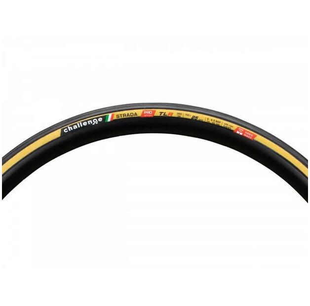 Pneu de route Challenge Strada Pro Tubeless 700C x 25