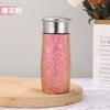 Titanium Double Wall Insulated Travel Mug 260ml Lightweight Portable Water Bottle Men Women Office Outdoor Gym