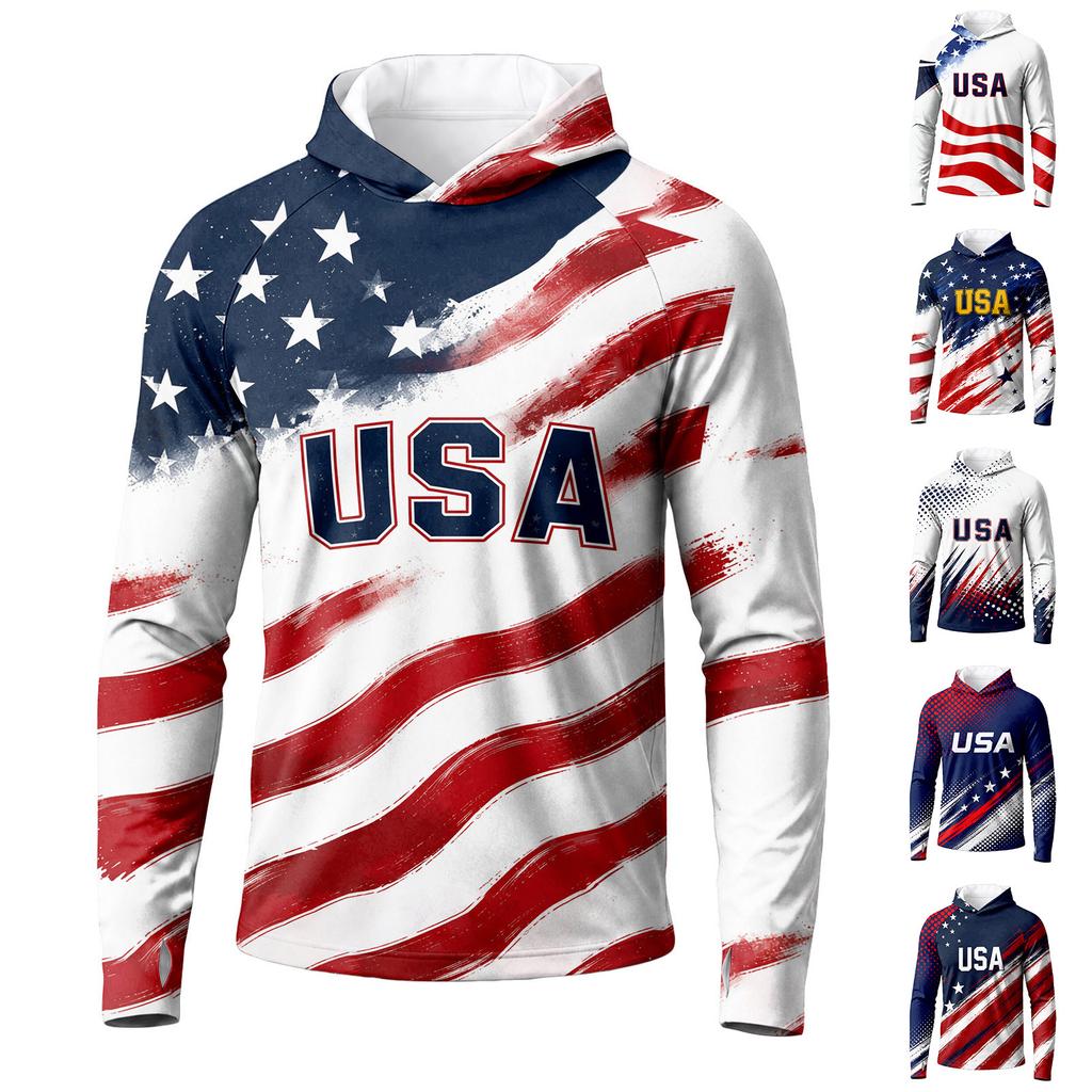 Men's Long Sleeve Quick-Dry Sun T-Shirt for Sports Outdoor Running
