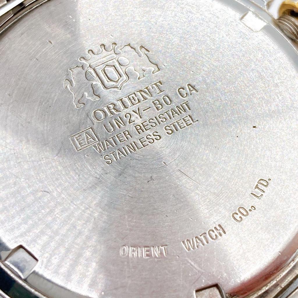 Used 403 ORIENT Orient Men's Watch Quartz Operation Gold