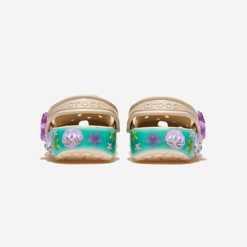 [Crocs] Classic Sea Sparkle Shaker Clog Kids [CRS213273-FRAPPE]
