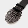 PU Leather Cowgirl Belts Vintage Country Belts Fashion Western Belt  for Jeans Pants Dresses