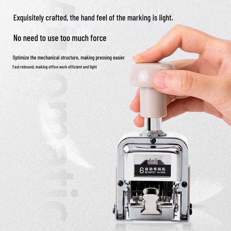 Deli 7506 Automatic Numbering Machine
