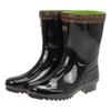Mitsuuma Ace King Long 3 Klassische Wasserdichte Regenstiefel für Größe cm Nr.. Stiefel, Herren Arbeit, Schwarz, 25.5