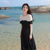Sancai Plus Size Lace Short Sleeve Maxi Dress