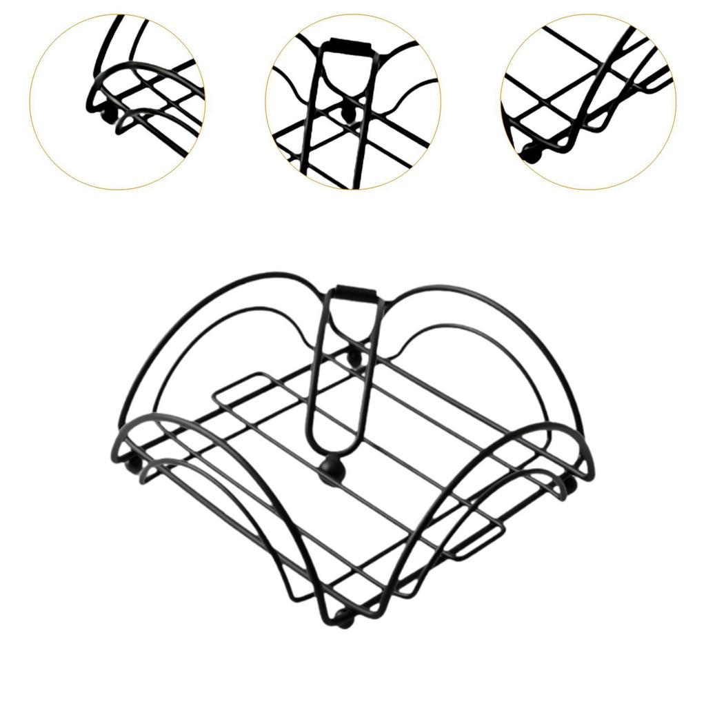 Serviettenhalter Flacher Serviettenspender Ständer Organizer Aufbewahrung Papier-Serviettenhalter für Party Picknicks Zuhause Café