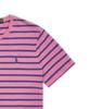 POLO RALPH LAUREN Custom Slim Fit Striped Jersey T-Shirt - Red