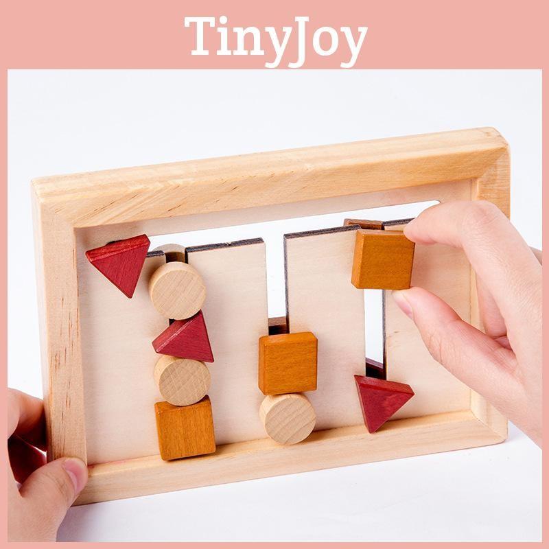 Shape Matching Wooden Game Board Children Puzzle Toy For Cognition Shape