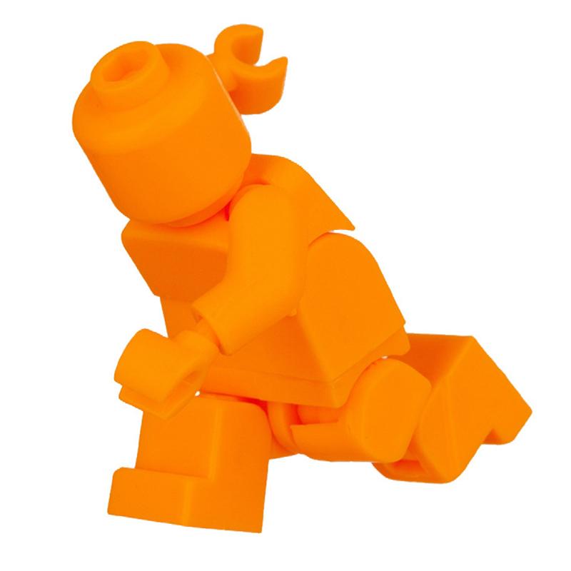 A Figurine Building Blocks with a Size of 1.77 Inches, Movable Joints, and Multiple Colors To Choose from Festival Gift