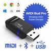 CME WIDI Bud Pro - Bluetooth MIDI Interface for iOS, macOS, Windows, Android, ChromeOS, Linux - Plug, Pair & Play - No Drivers Required - 3ms Ultra-Lo
