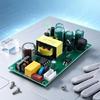 Control Cabinet Power Supply Module with 220V Input and 24V + 5V Output Board for Automation Equipment, Access Control Equipment, and Robotics