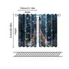 2 pcs   filtering curtains (excluding rods   non-movable   without batteries) Serene Woman with Butterflies for use in bedrooms and