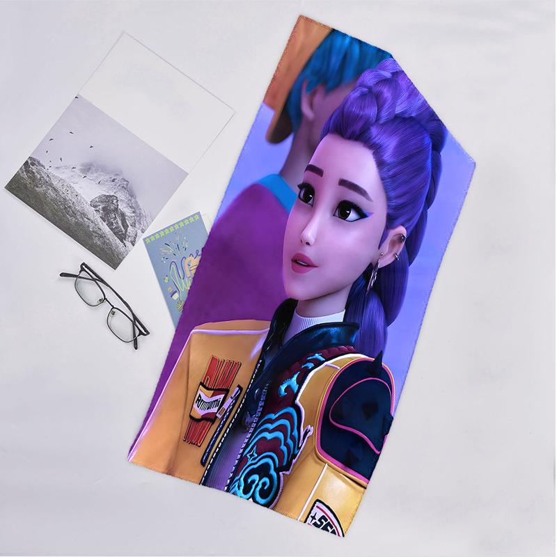 Kpop Hunter Fashion Beach Towel: Ideal for Summer Adventures Soft, absorbent and quick drying suitable for swimming and bathing