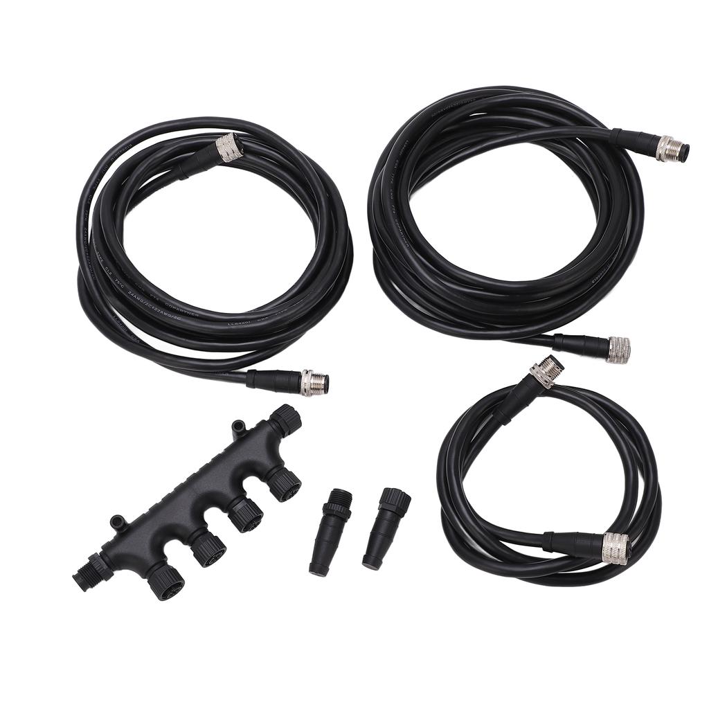 Marine NMEA 2000 Starter Kit Cable Connector Termination Combination ABS Rustproof Universal