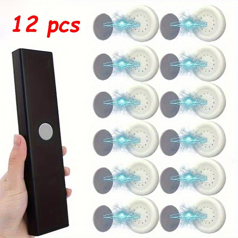 6/12PCS Magnetic Paster Remote Control Holder - No Drilling Installation, Suitable for TV, Air Conditioner, Blu-ray Player