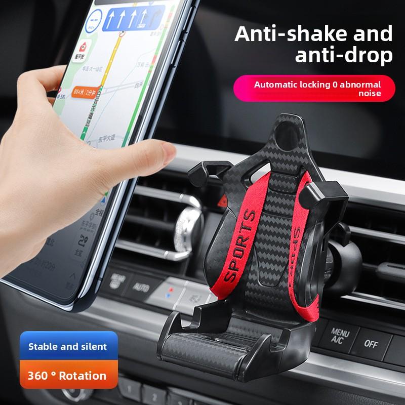 Car Mobile Phone Holder Out of Trend Gravity Car Navigation Mobile Phone Holder Multi-functional Vehicle Bracket
