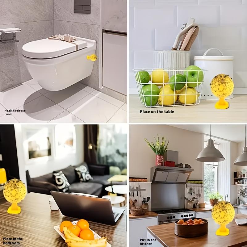 Indoor Flying Insect Catcher,Sticky Trap Balls for Fruit Flies,Gnats,Mosquitoes,Safe Non-Toxic,Place Near Plants,Trash Can,Window,Home,Office Use
