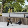 Kids Scooter with Four-Level Adjustable Handlebar, Dual Brake System, 200mm Wheels, ABEC-7 Bearings, Black
